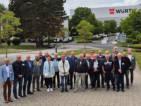 Mitglieder der Kameradschaft ERH Würzburg/Veitshöchheim unternahmen mit dem Besuch der Ausstellung zur Führungskultur bei der Firma Würth in Bad Mergentheim einen Ausflug in die eigene militärische Vergangenheit. Foto: Hptm a.D. Roland Stengl