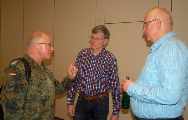 Oberstleutnant Stephan Müller ist für die Ansprechpartner zuständig. (Foto: LV Nord/DBwV)