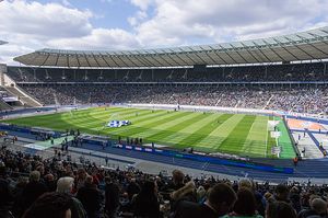 Tolle Kulisse im Olympiastadion: Auch das Wetter zeigte sich von seiner guten Seite. 