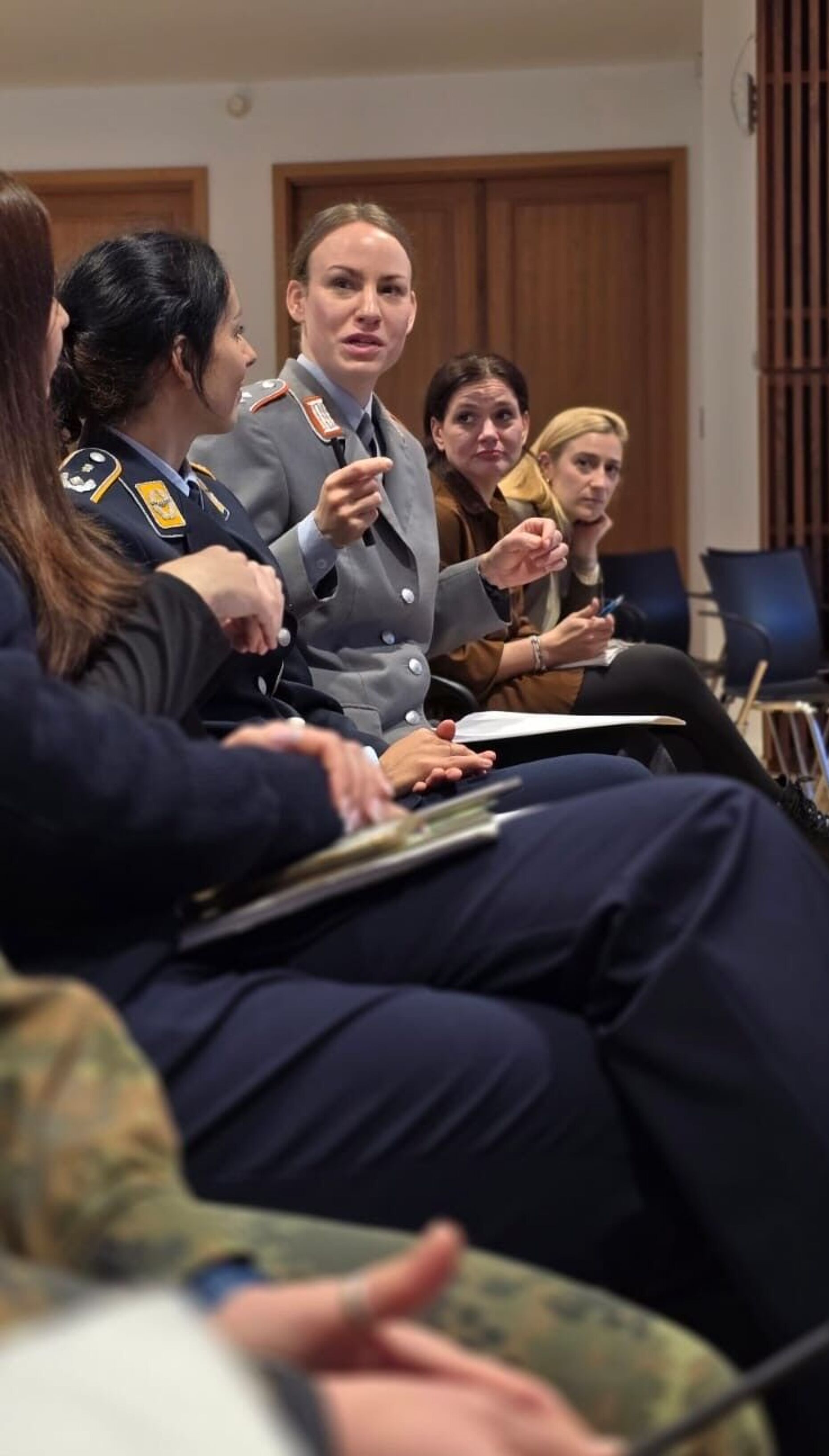 Ein Kernthema: Die Wehrpflicht für Frauen. Foto: DBwV