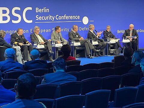 Hochkarätige Gäste aus dem In- und Ausland behandeln auf der BSC eine Fülle von sicherheitspolitischen Themen. Foto: DBwV/Jörg Greiffendorf