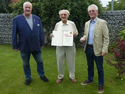 Jürgen Kanert, Adalbert Mark und Andreas Priesemann (v.l.n.r.). Foto: DBwV