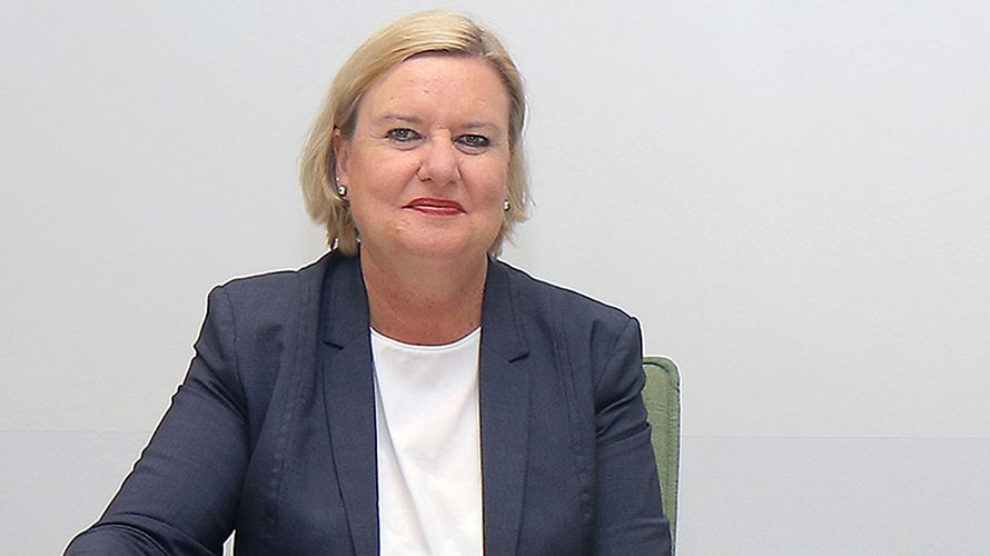 Die Wehrbeauftragte des Deutschen Bundestages, hier zu Gast bei einer Fachtagung des DBwV, bezog in einem Interview Stellung zu den Versäumnis-Vorwürfen bezüglich der Amtshilfe der Bundeswehr. Foto: DBwV / Mika Schmidt
