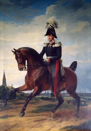 Reiterporträt Friedrich Wilhelms III. von Franz Krüger. Foto: picture alliance / Heritage Images | Fine Art Images