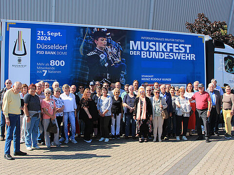Die KERH Diez/Limburg beim Musikfest der Bundeswehr in Düsseldorf. Foto: Anja Lehmann 