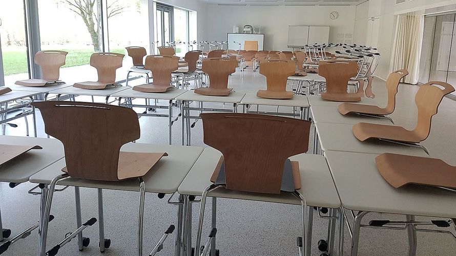 Menschenleer: Die Bundeswehrfachschulen spüren auch deutlich die Auswirkungen der Corona-Pandemie. Foto: 