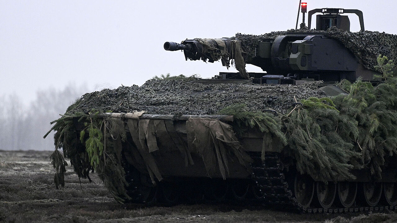 Schützenpanzer Puma bei einer Schießübung auf dem Truppenübungsplatz Altengrabow im Januar 2023. Foto: picture alliance / Geisler-Fotopress | Frederic Kern/Geisler-Fotopress