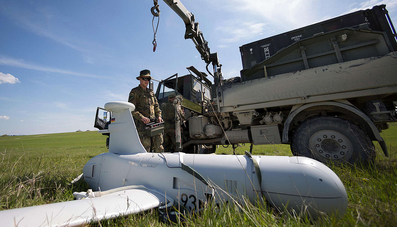 Das KZO dient der Artillerie zur Ortung von Zielen. Foto: Bundeswehr/Marco Dorow