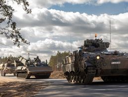 Bundeswehrkräfte in Litauen: Dort wie auch in anderen ost- und südosteuropäischen Staaten wurden die NATO-Präsenz deutlich erhöht. Foto: NATO EFP Lithuania/Twitter