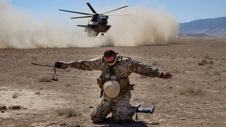 Der Bundeswehreinsatz in Afghanistan - hier ein Bild von einer Übung im Juli 2019 - wird um ein weiteres Jahr verlängert. Foto: Bundeswehr/Andrea Bienert
