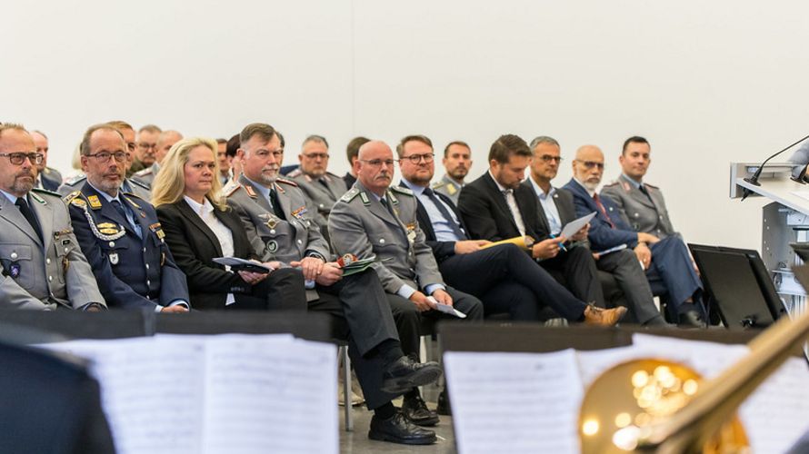 Zahlreiche Gäste aus Kommunal- und Landespolitik, Bundeswehr sowie aus der Verwaltung kamen zum Jahresempfang des Landesverbandes. Foto: Staatskanzlei Saarland/pf