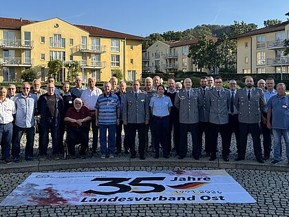 Insgesamt 33 Teilnehmer aus den Kameradschaften des Bezirks Freistaat Sachsen waren der Einladung zur Bezirkstagung gefolgt. Foto: DBwV/Seraphim