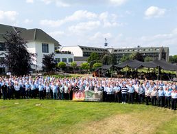 Die Teilnehmerinnen und Teilnehmer der Landesversammlung 2025 des Landesverbands Ost. Foto: DBwV/Flachsmeier