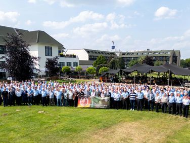 Die Teilnehmerinnen und Teilnehmer der Landesversammlung 2025 des Landesverbands Ost. Foto: DBwV/Flachsmeier