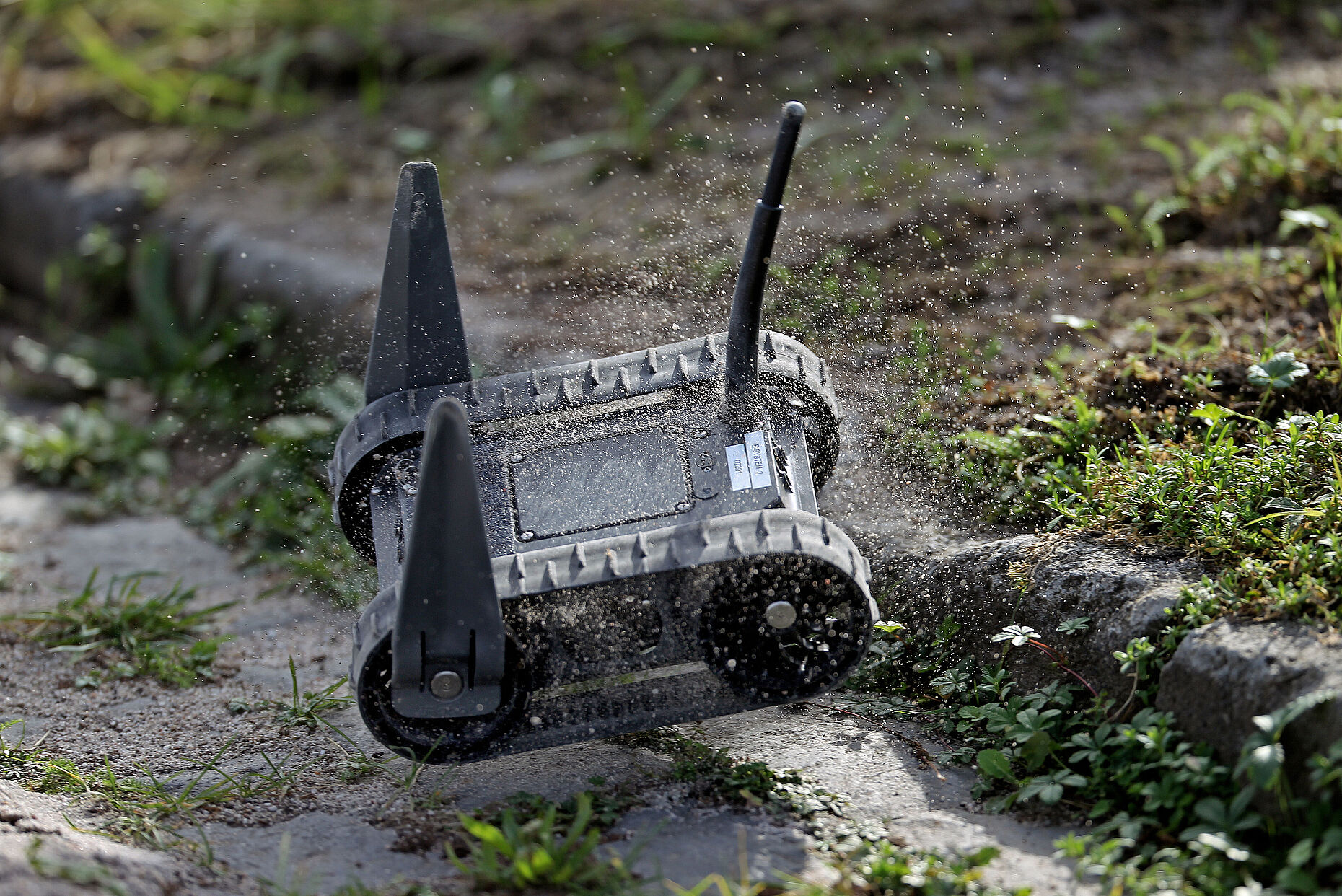 Roboter der Bundeswehr: Der RABE wird vor allem zur Aufklärung eingesetzt. Fotos: Bundeswehr/Sebastian Wilke