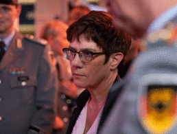 Verteidigungsministerin Annegret Kramp-Karrenbauer. Foto: DBwV/Yann Bombeke