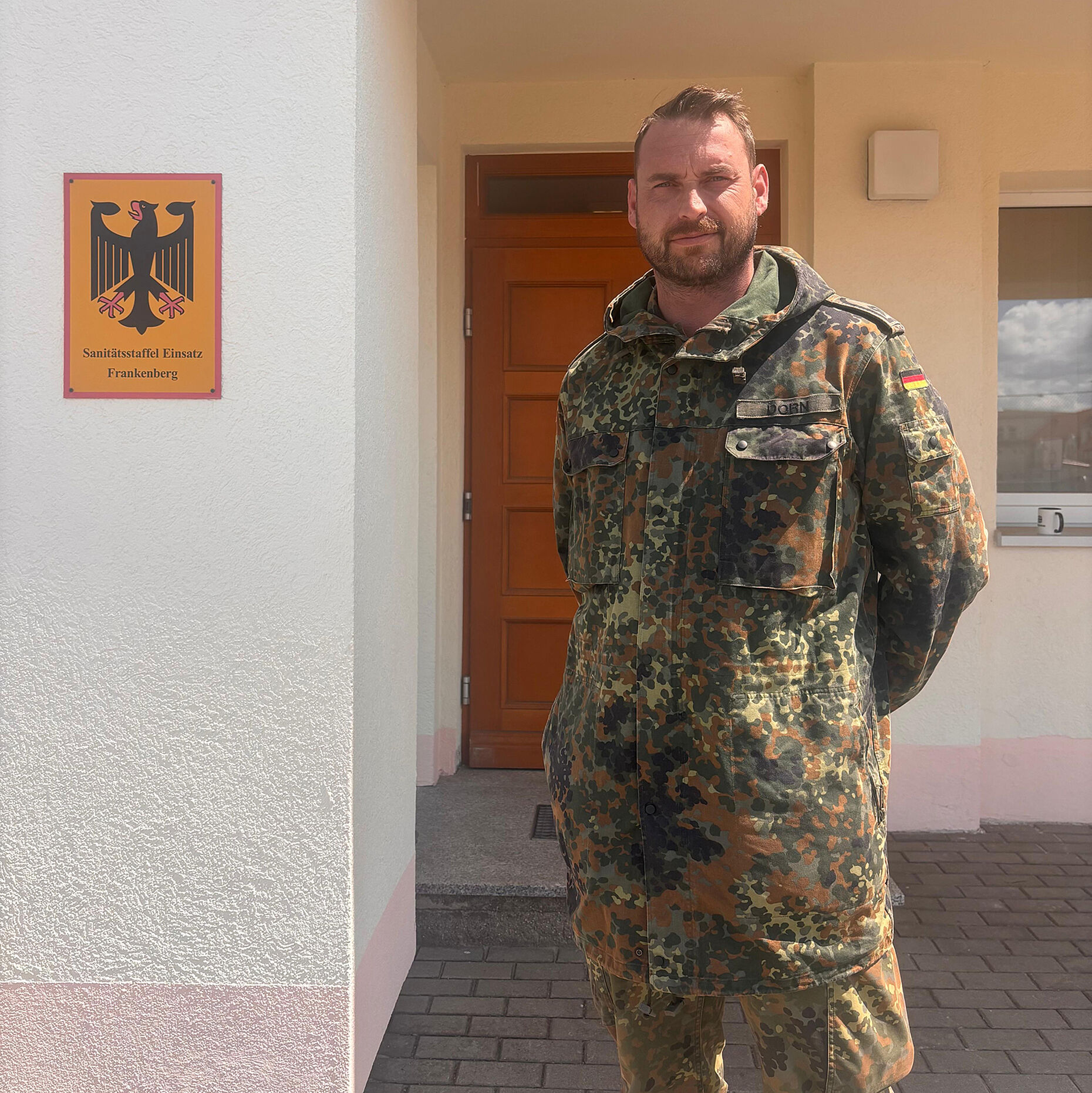 Hauptfeldwebel Benjamin Dorn. Foto: privat