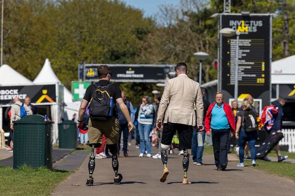 Versehrte Soldaten aus 17 Nationen treffen sich bei den Invictus Games in Den Haag. Foto: DBwV/Yann Bombeke