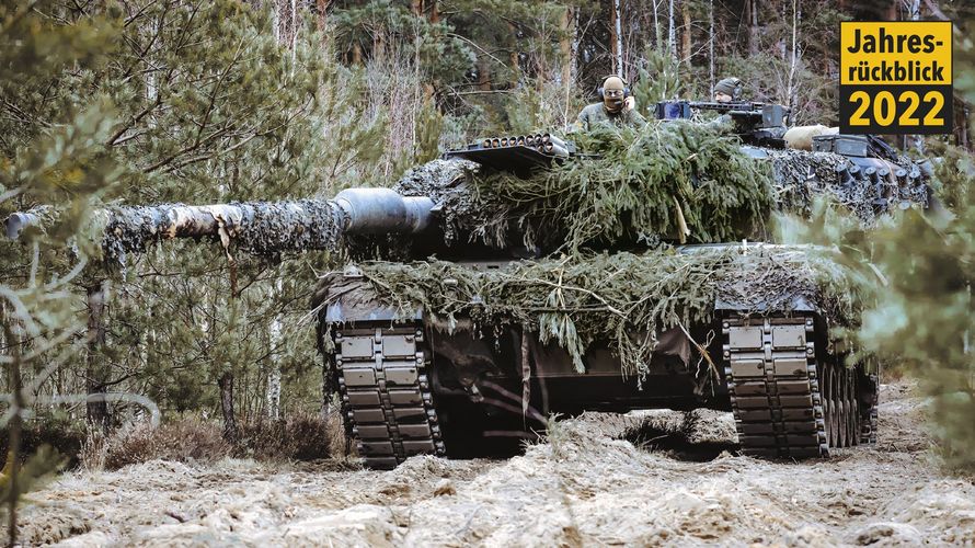 Mit Kampfpanzern Leopard 2 werden die Panzer-Grenadierkompanien bei der EFP NATO Battle Group in Litauen verstärkt. Die mächtige Waffe macht Eindruck an der Ostflanke. Foto: Bundeswehr