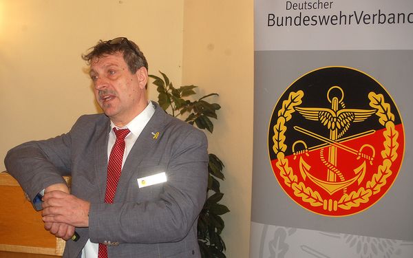 Klaus Pellenz ist Service-Beauftragter der Förderungsgesellschaft im Landesverband Nord Foto: LV Nord/DBwV