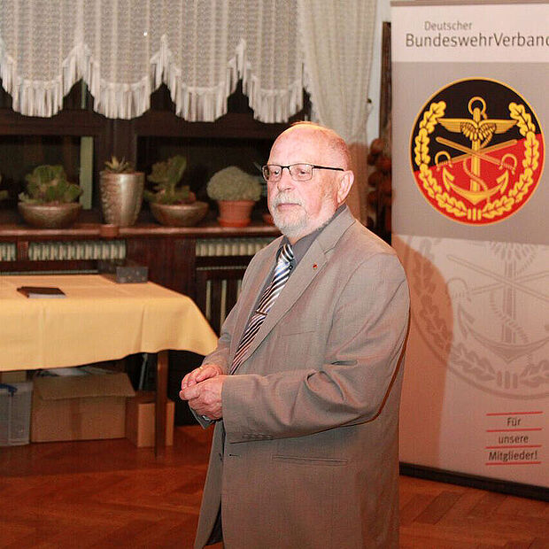 Stadtrat Tom Høyem beim Grußwort