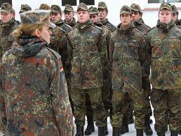 Soldaten bei der Grundausbildung. Foto: Bundeswehr
