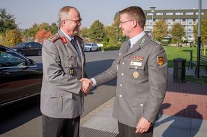 Prominenter Gast: Generalinspekteur Eberhard Zorn dankte dem DBwV für seine Arbeit Foto: DBwV/Bombeke