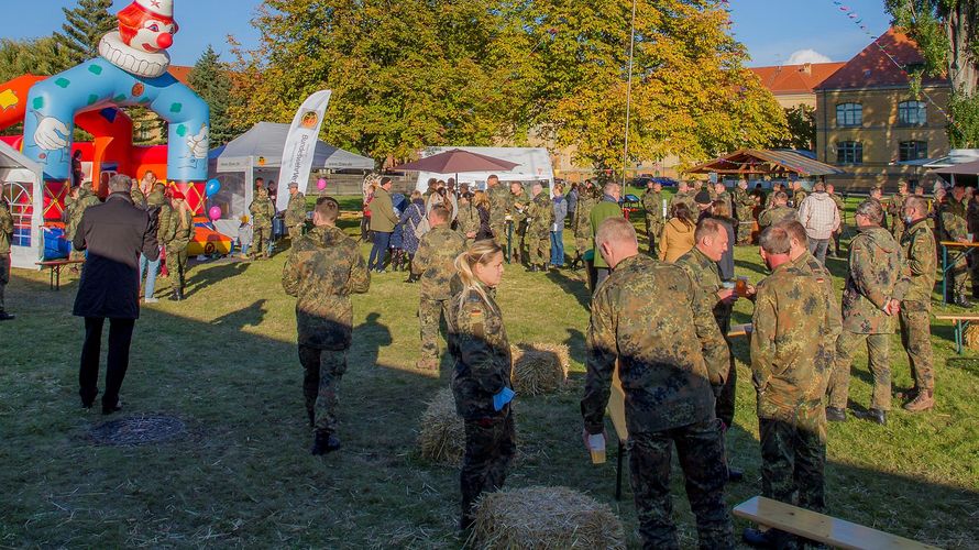 Endlich wieder eine Veranstaltung für alle in Präsenz. Foto: DBwV/Koch