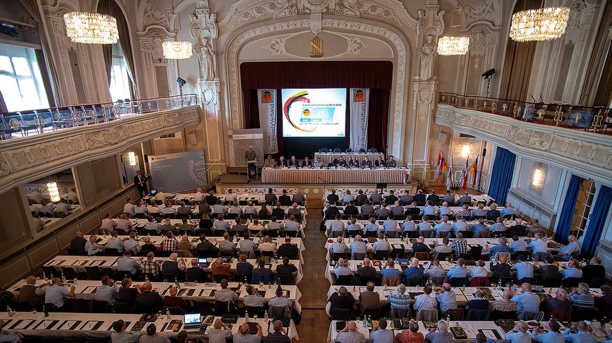 Die Landesversammlung West in Bad Neuenahr/Ahrweiler ist gestartet. Foto: DBwV/Bombeke