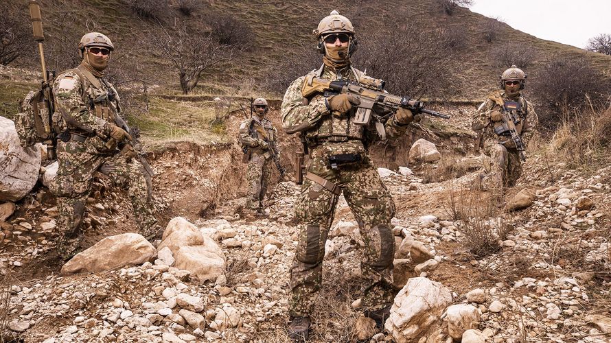 Soldaten des KSK: Ein geforderter Verband mit überdurchschnittlicher Einsatzlast und einem hohen operativen Tempo, bilanziert der Generalinspekteur in seinem Abschlussbericht. Foto: Christian Spreitz