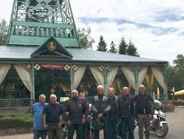 Den ganzen Tag quer durch den Harz: Die Mitglieder der ERH Braunschweig bei ihrer Motorradtour