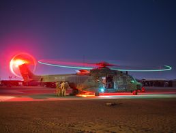 Bei einem NH90 (hier ein Archivfoto) ist in Gao ein Triebwerk ausgefallen, verletzt wurde zum Glück niemand Foto: Bundeswehr/Marc Tessensohn