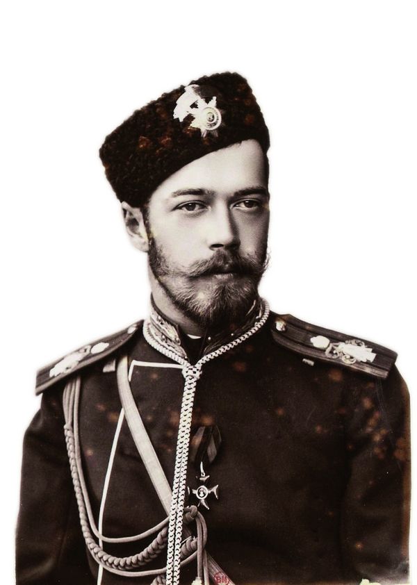 Zar Nikolaus II. um1892. Er war der letzte Zar des Russischen Reiches. Foto: Wikipedia