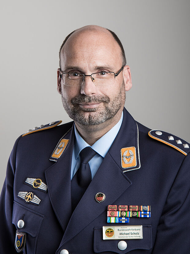 Vorsitzender Luftwaffe im DBwV: Michael Scholz. Foto: DBwV
