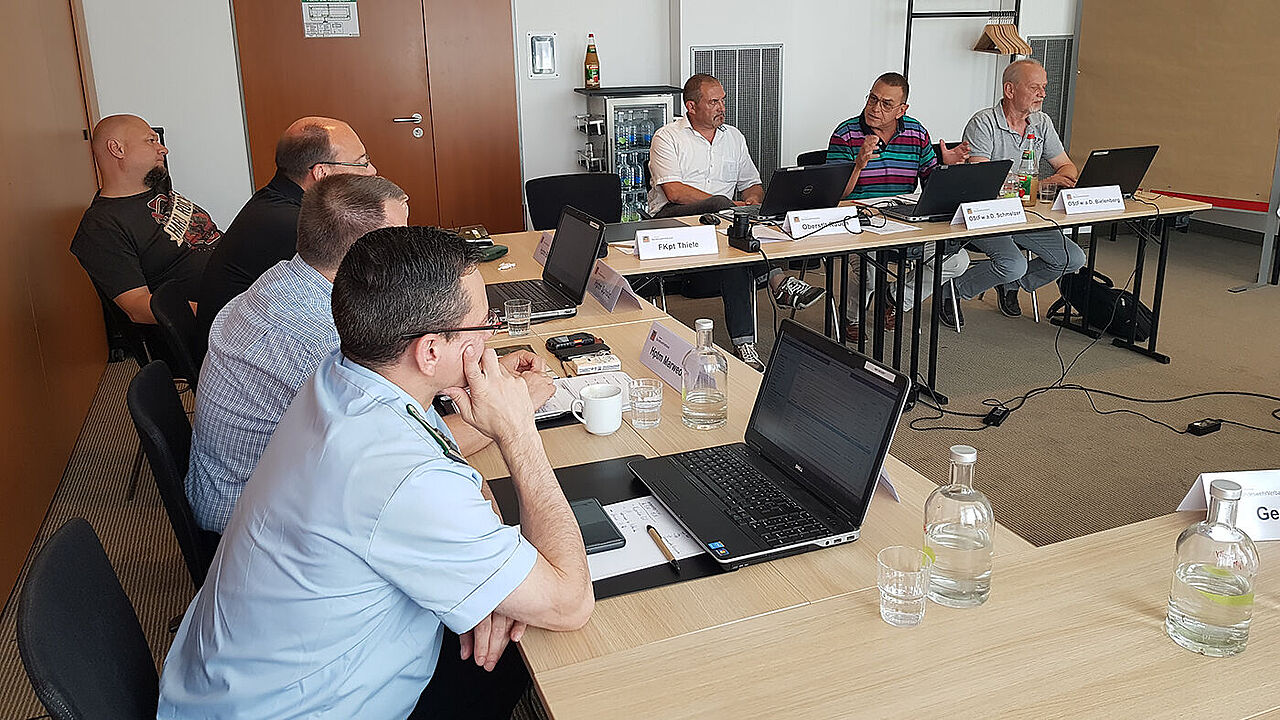 Teilnehmer der AG Einsätze und Missionen. Foto: DBwV/Scharlau