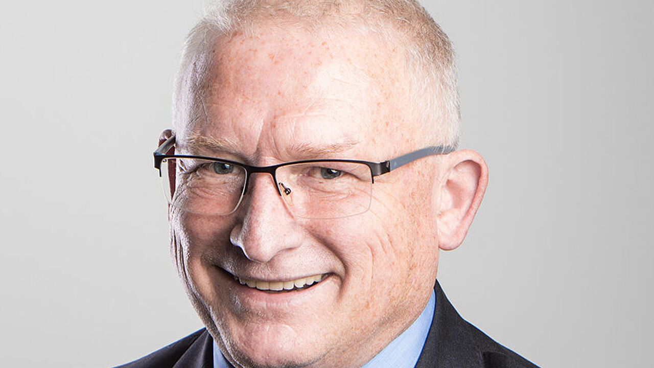 Vorsitzender Fachbereich Beteiligungsrechte Oberstabsfeldwebel a.D. Andreas Hubert Foto: DBwV/Scheurer