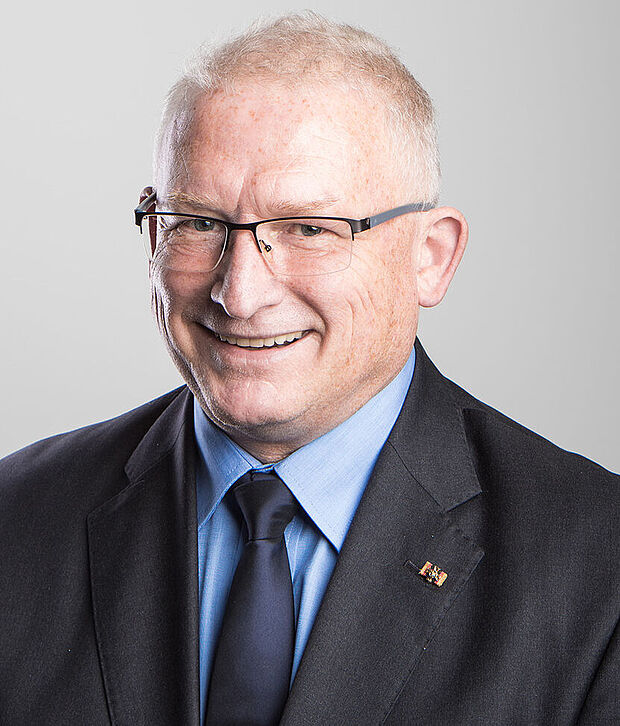 Oberstabsfeldwebel a.D. Andreas Hubert, Vorsitzender des Fachbereichs Beteiligungsrechte. Foto: DBwV/Scheurer