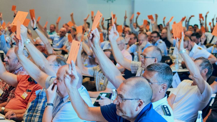 Bei der Landesversammlung 2021 werden sich die über 200 Delegierten aus Süddeutschland nicht wie in der Vergangenheit in Bamberg treffen können. Archivfoto: DBwV/Ingo Kaminsky