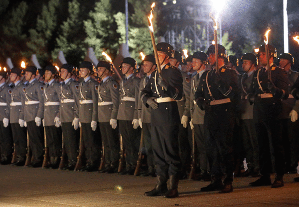 Der Große Zapfenstreich ist das höchste militärische Zeremoniell der Bundeswehr. Foto: DBwV/Schmidt