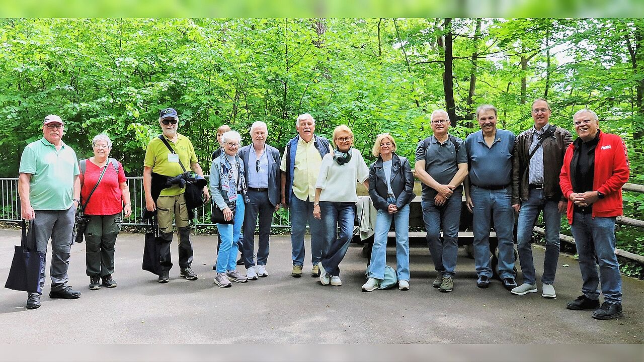 Mitglieder der KERH Nürnberg erlebten im Tiergarten Nürnberg einen Tag voller Eindrücke, Begegnungen und neuer Perspektiven. Foto: Klaus Probst