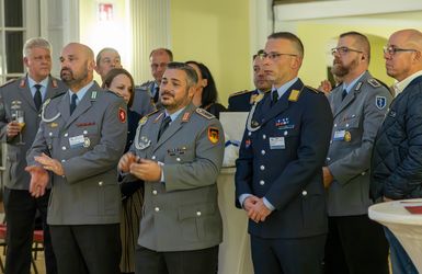 Viele Gäste waren zum Festakt in die Berliner Julius-Leber-Kaserne gekommen.