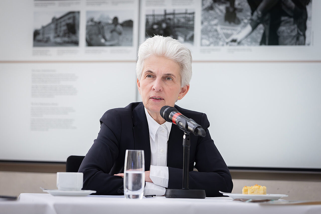 Im Rückblick hält Marie-Agnes Strack-Zimmermann das deutsche Engagement in Mali für richtig. Foto: BMVg/Steve Eibe