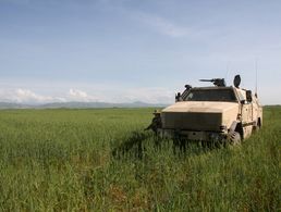 Dingo im Einsatzland Afghanistan, aufgenommen im Jahr 2010 Foto: Bundeswehr