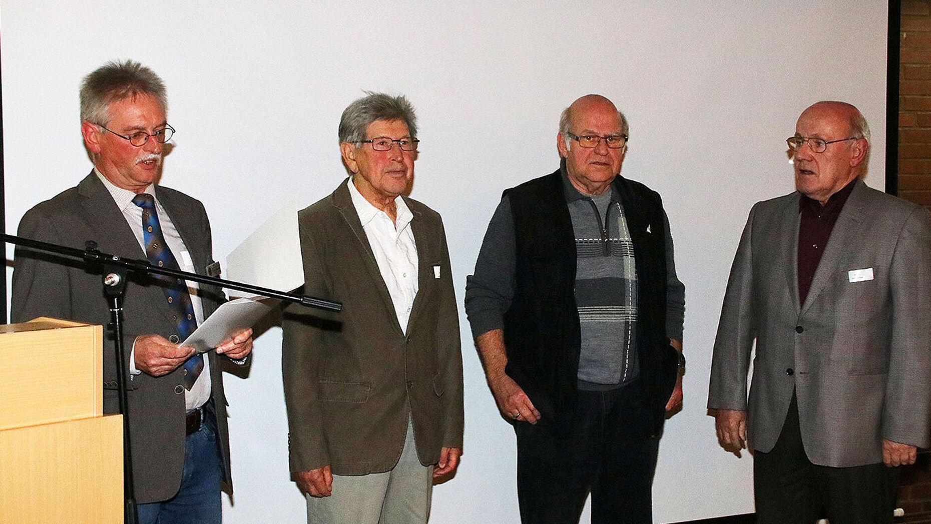 Ehrung für 50 Jahre Mitgliedschaft (Foto: Hergen A. Hennings)