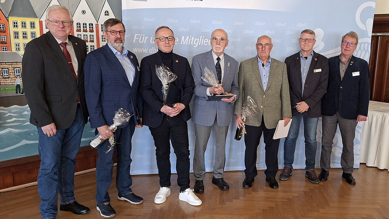 Mitgliederehrung bei den Ehemaligen Köln-Porz-Wahn. Foto: Franz Josef Wiegelmann