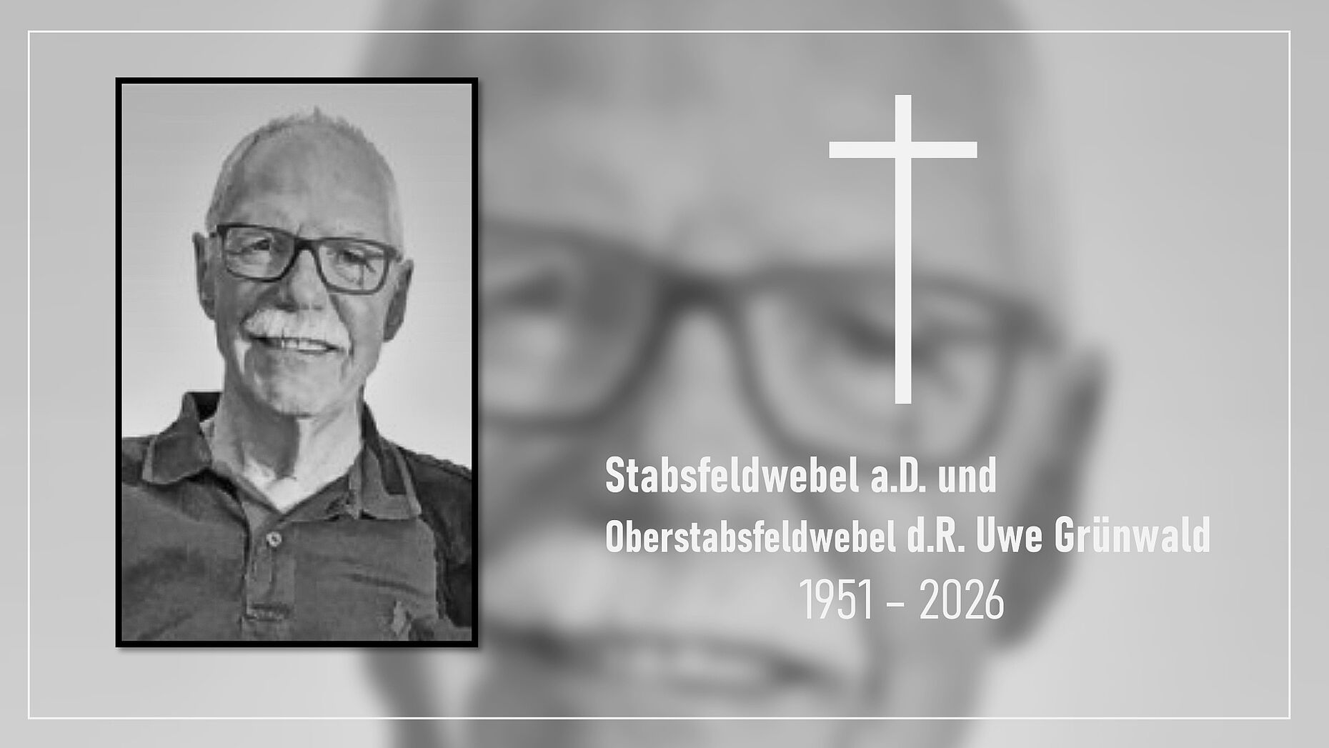 In stillem Gedenken erinnerten die Anwesenden an ihren langjährigen Kameraden Stabsfeldwebel a.D. und Oberstabsfeldwebel d.R. Uwe Grünwald. Foto: Detlef Döring
