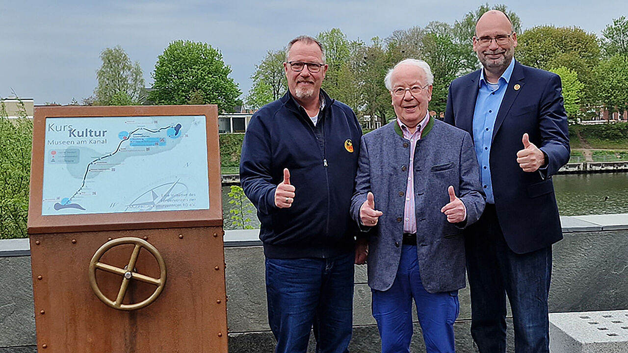 V.l.: Hannes Dreier, Bernhard Herrmann und Michael Scholz