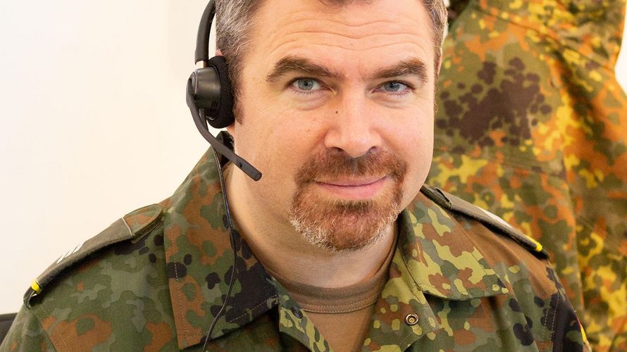 Der Reservist Florian Hahn unterstützte nach den Weihnachtstagen in der Corona-Amtshilfe. Der CSU-Verteidigungspolitiker will, dass das Parlament mehr Druck auf das Verteidigungsministerium macht und fordert bewaffnete Drohnen für die Truppe. Foto: privat