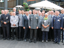 Oberstleutnant André Wüstner ist stolz auf seine aktiven DBwV-Mitglieder. Foto: DBwV/Hahn