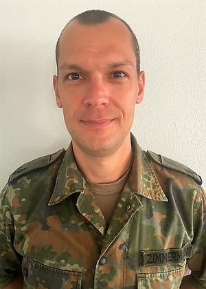 Major Thomas Zimmermann. Foto: privat